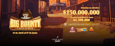 Promoción Big Bounty Playuzu